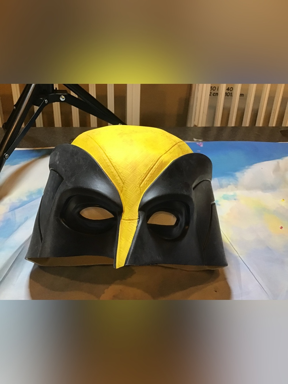 Marvel studios Deadpool wolverine half mask spirit halloween -New